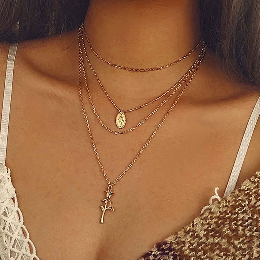 Blessed Rose Necklace